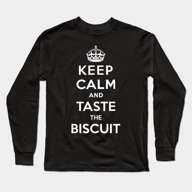 Taste the biscuit Long Sleeve T-Shirt by tushalb